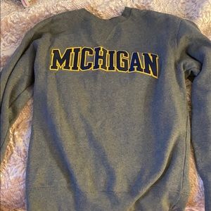 University of Michigan Sweatshirt - Size Small